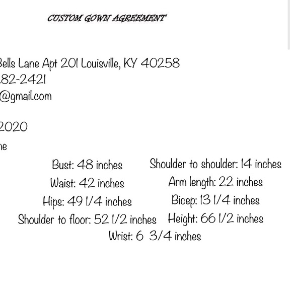 Beautiful Custom Wedding Dress - Picture 7 of 7